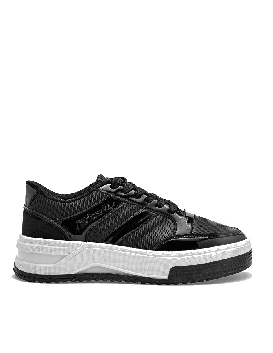 TENIS MUJER COLOR NEGRO