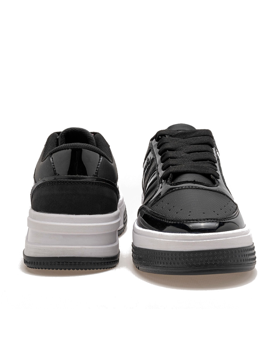TENIS MUJER COLOR NEGRO