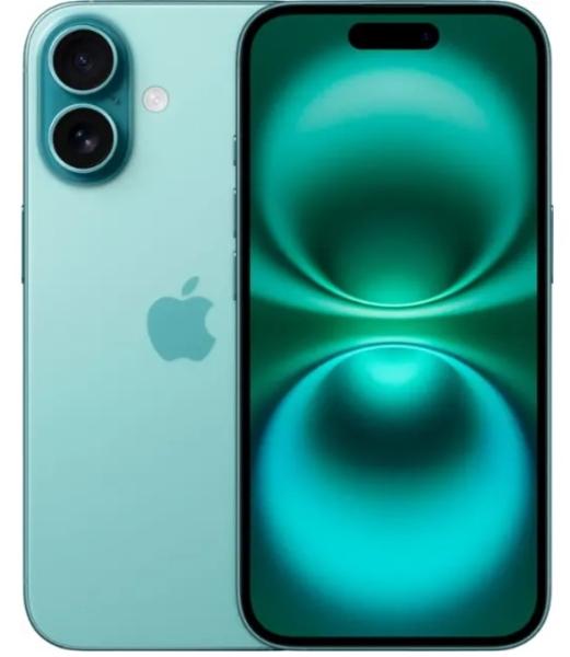 Apple iPhone 16 plus 128GB Teal