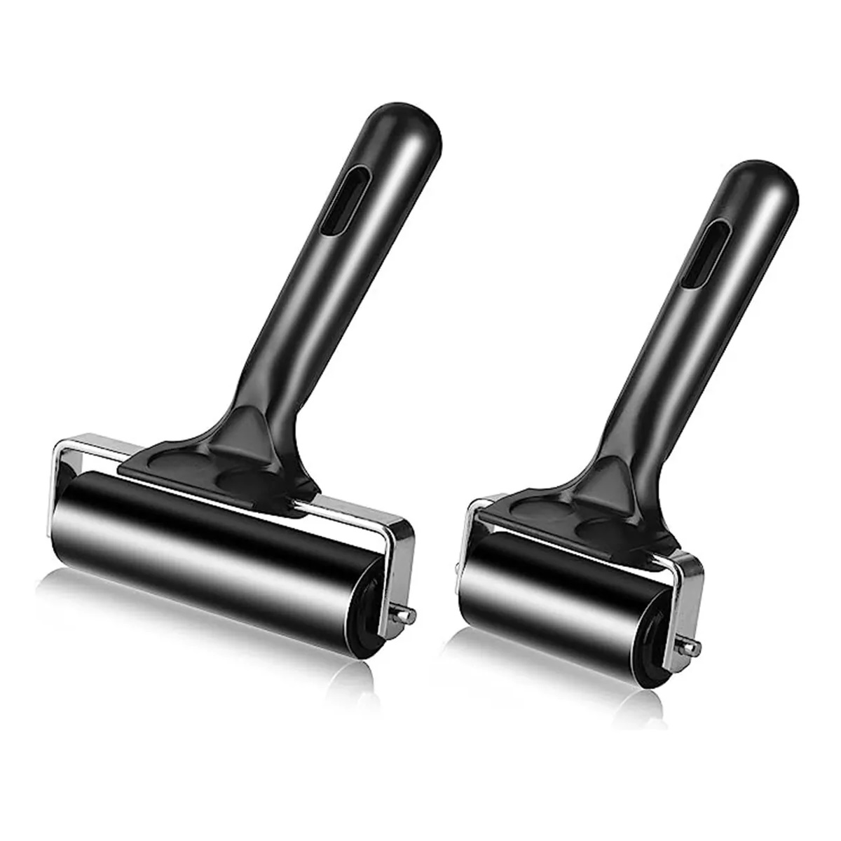 2pcs Rodillo Hule Suave Atl 6-10cm Grabado Linoleo Entintado