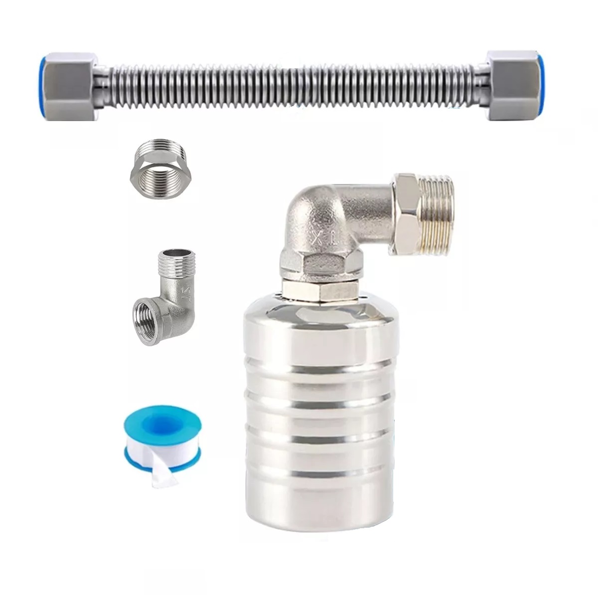 Válvula De Nivel De Agua Automática De Acero Inoxidable