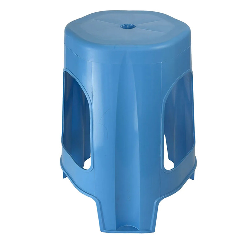 Banco D/Plástico MOD Capri Color Azul Tres Patas  
