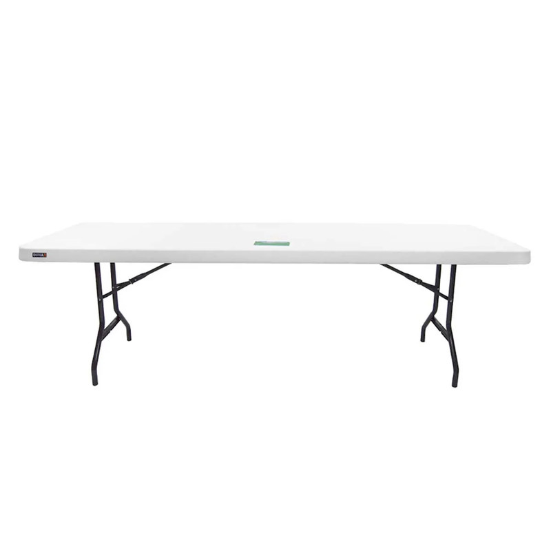Mesa Plegable Blanca Tipo Portafolio Verona 2.40 Duna 