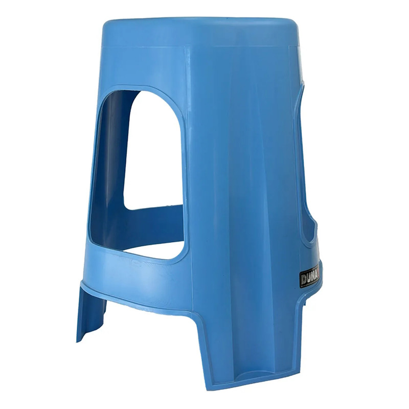 Banco D/Plástico MOD Capri Color Azul Tres Patas  
