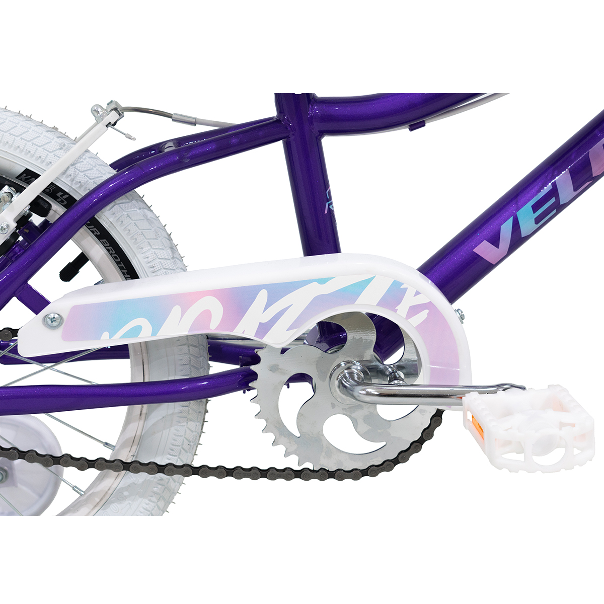 Bicicleta Veloci Ragazze Rodada 16 Morado Infantil