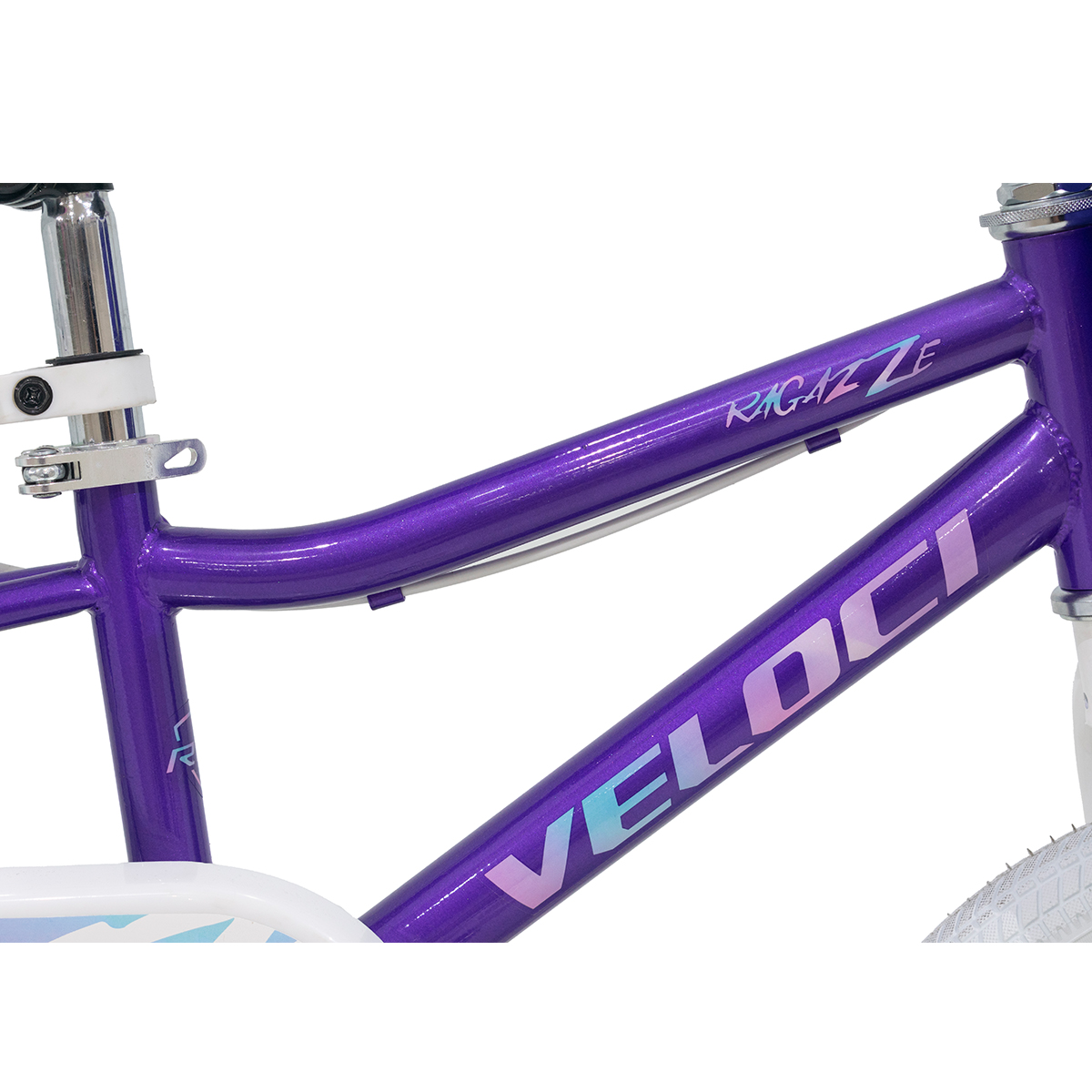 Bicicleta Veloci Ragazze Rodada 16 Morado Infantil