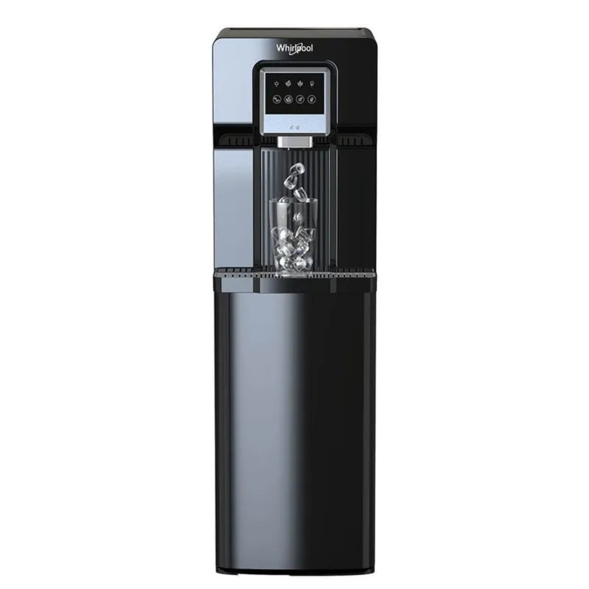 Despachador de Agua Whirlpool WK0260B C/ Compresor Fabrica de Hielos Negro ALBA15*