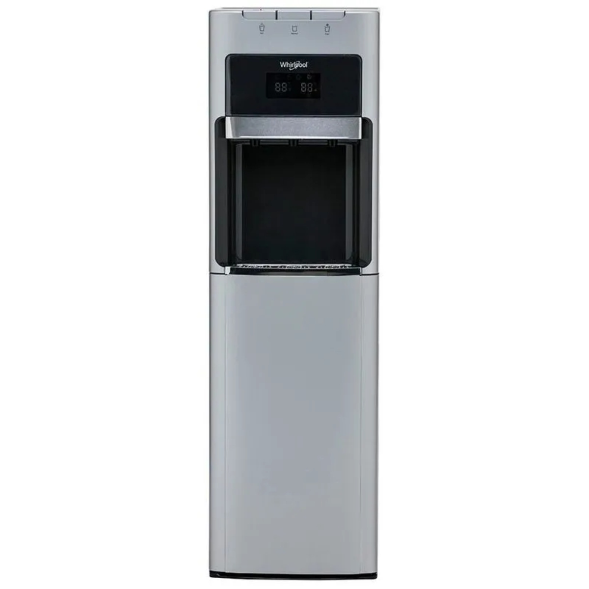 Despachador de Agua Whirlpool WK5915BD C/ Garrafón Oculto, Fria / Caliente Silver ALBY15