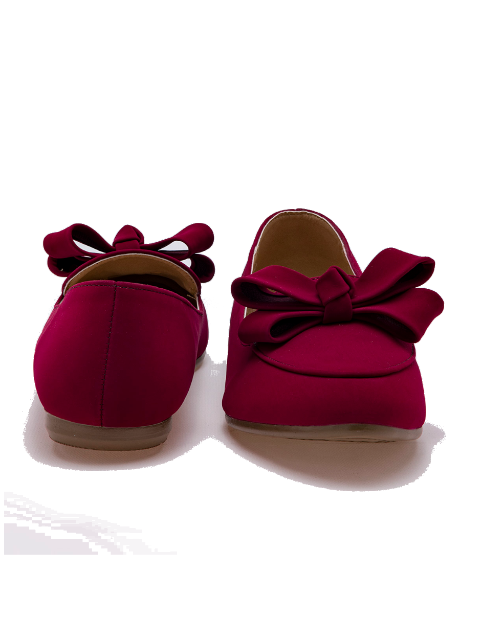 balerina mujer color rojo