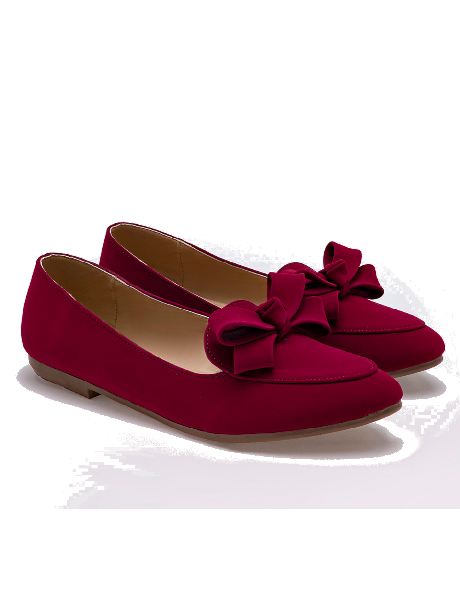 balerina mujer color rojo