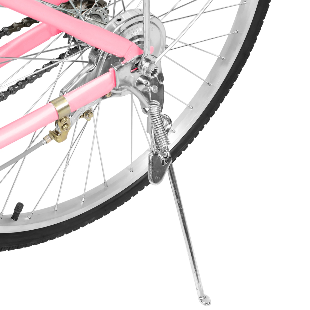 Bicicleta Urbana Rodada 26 con Canasta para Bicicleta para Adulto Rosa Bluelander