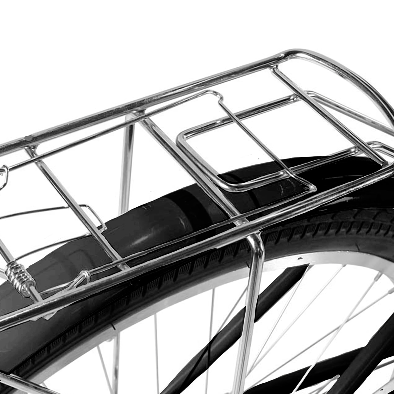 Bicicleta Urbana Rodada 26 con Canasta para Bicicleta para Adulto Negro Bluelander