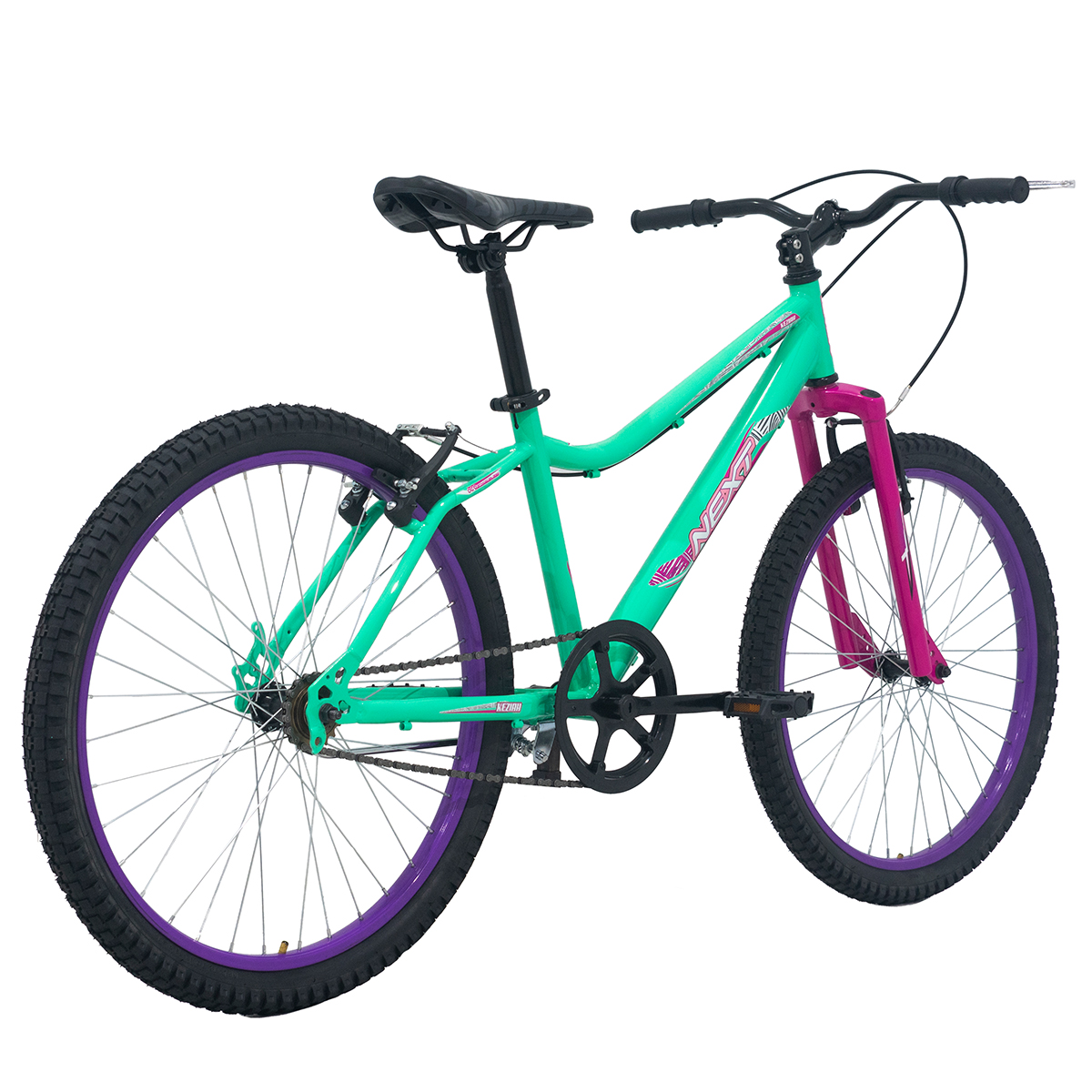 Bicicleta Veloci Next Keziah Rodada 24 Turqueza