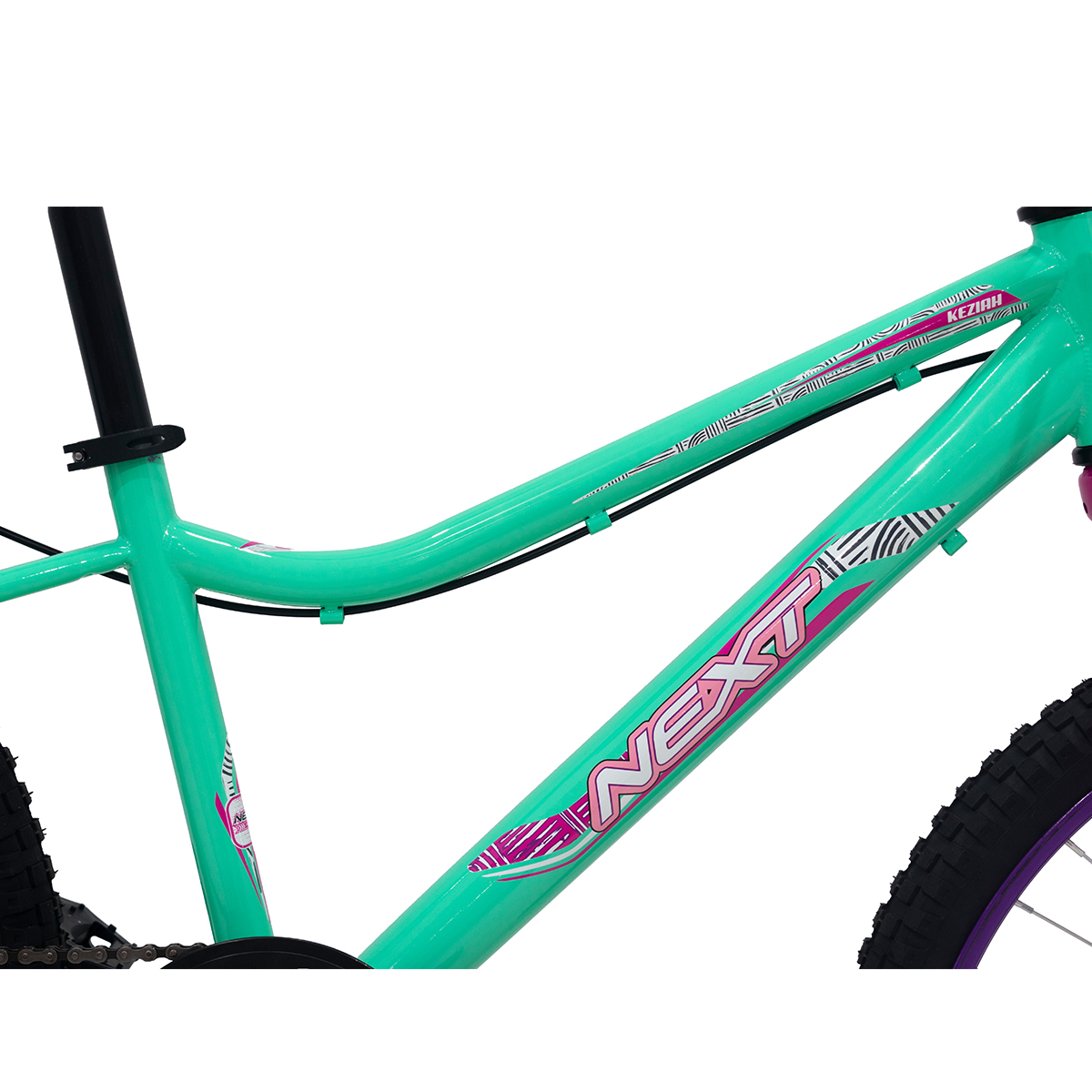 Bicicleta Veloci Next Keziah Rodada 24 Turqueza