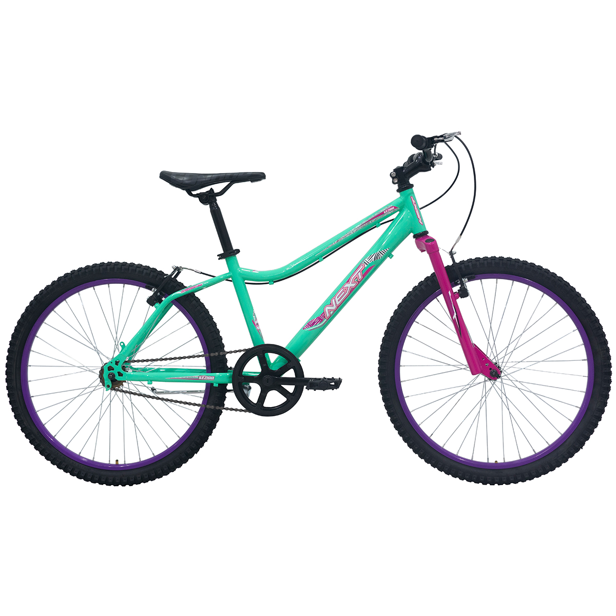 Bicicleta Veloci Next Keziah Rodada 24 Turqueza