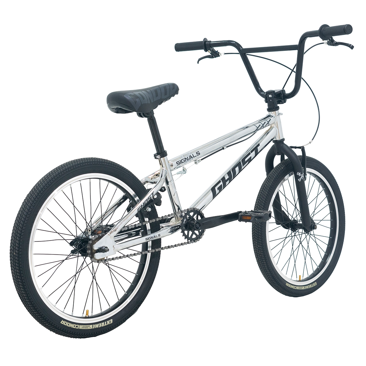 Bicicleta Ghost Signals Rodada 20 Cromo Infantil