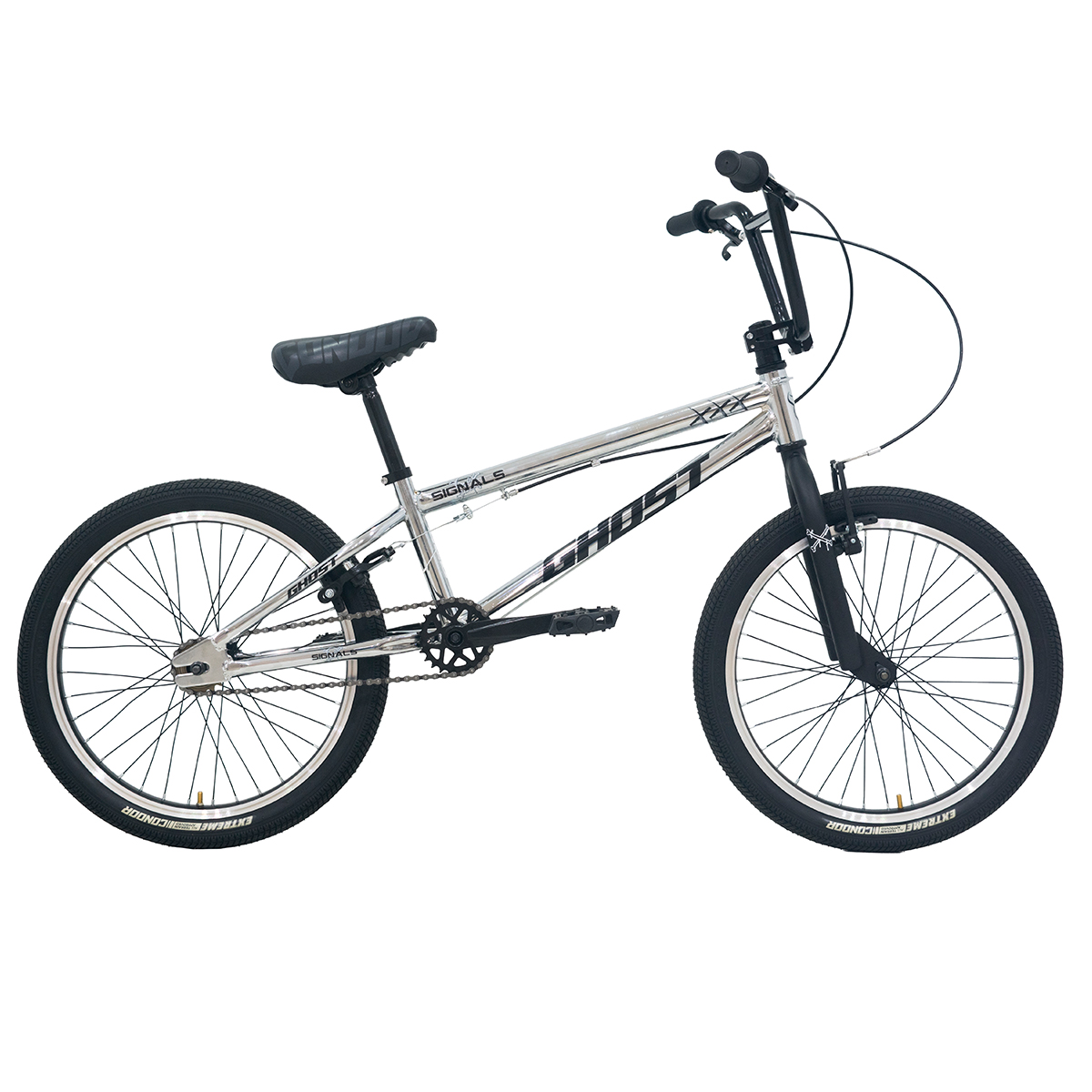 Bicicleta Ghost Signals Rodada 20 Cromo Infantil