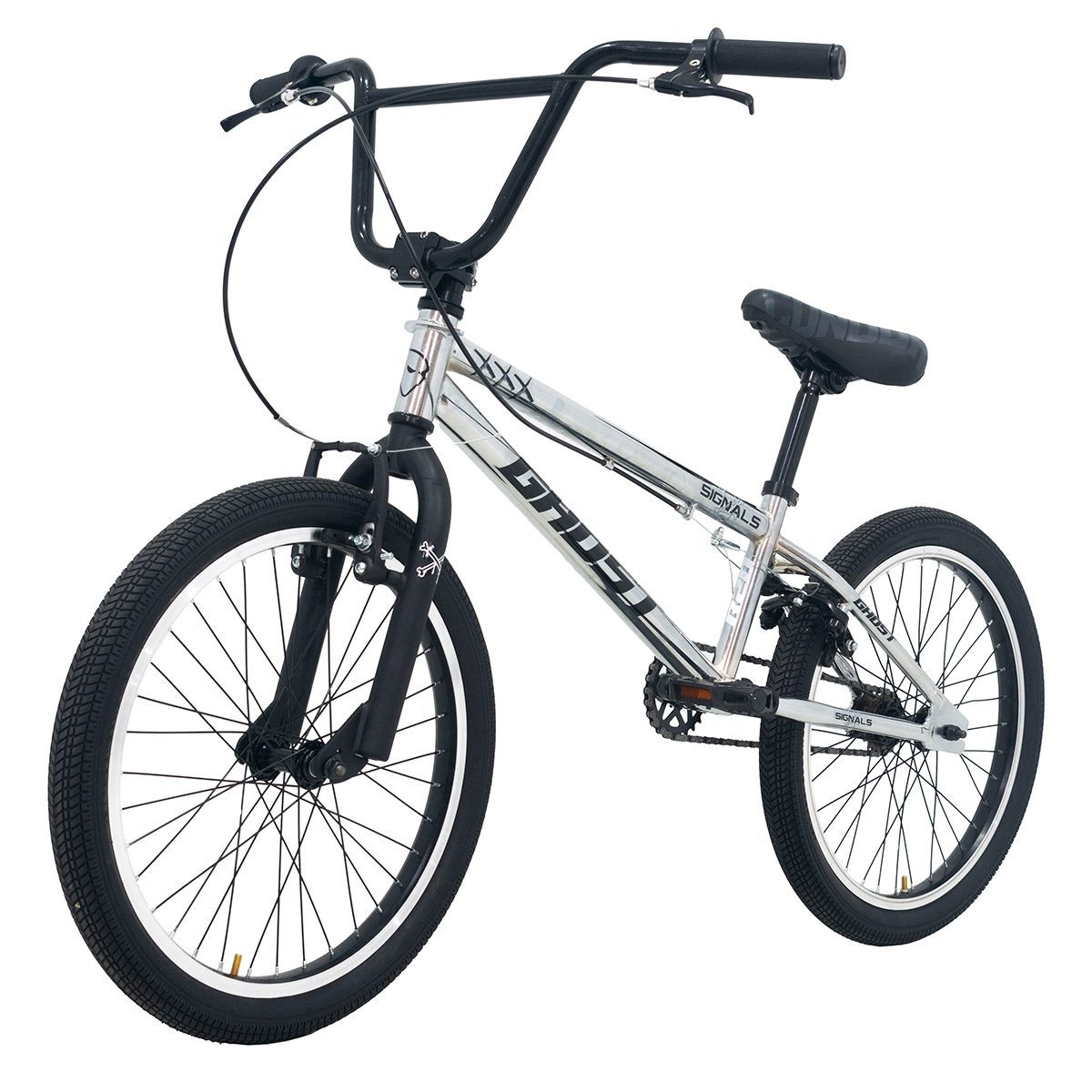 Bicicleta Ghost Signals Rodada 20 Cromo Infantil