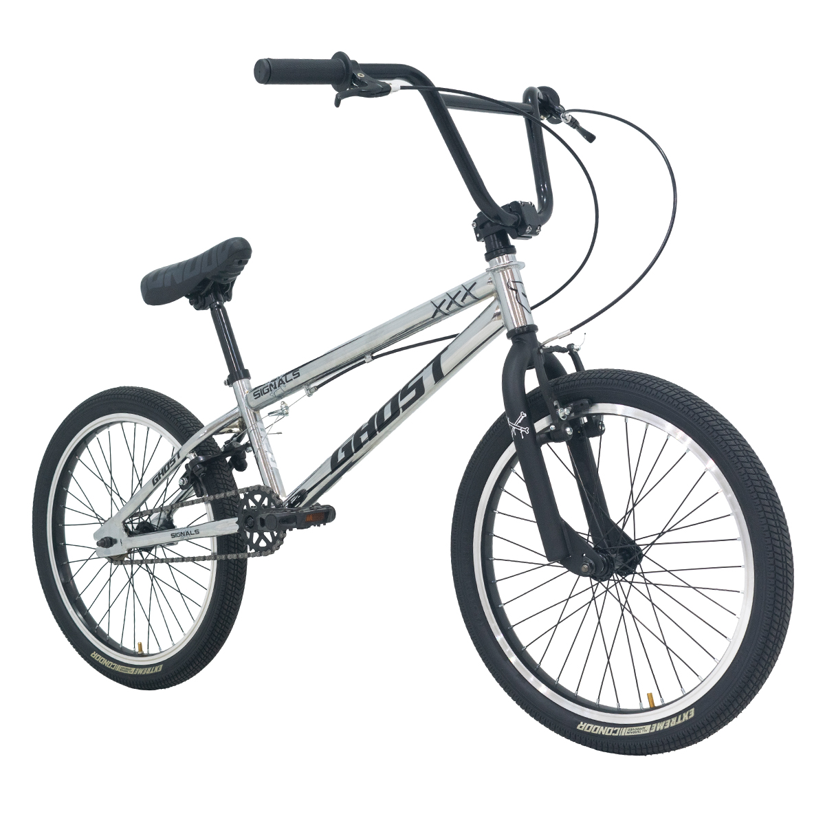 Bicicleta Ghost Signals Rodada 20 Cromo Infantil