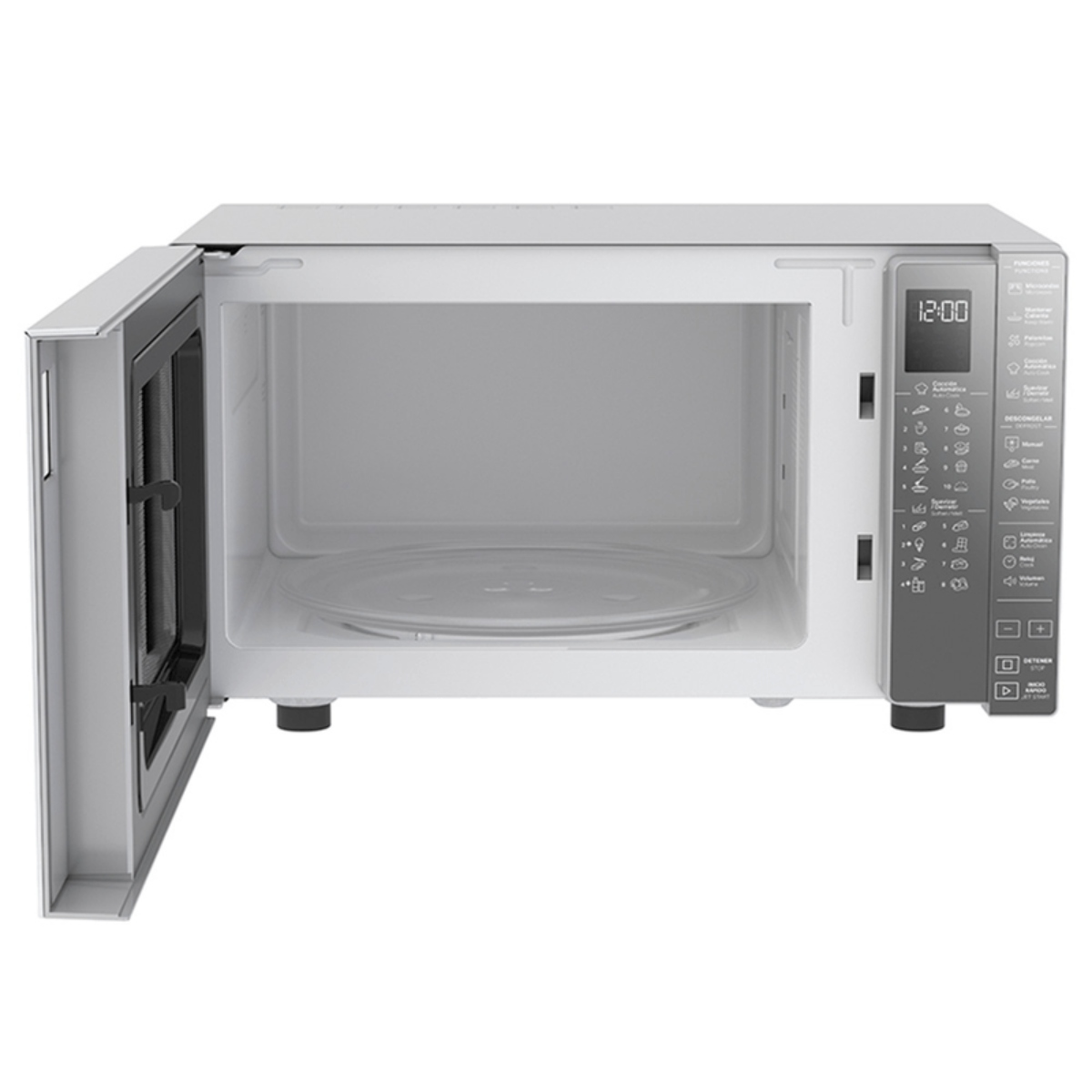 Horno de Microondas Whirlpool WM1811D 1.1 Pies / 30L Silver ALBY16