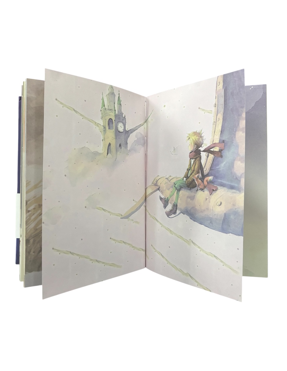 Libreta Libreta El Universo y La Rosa  Inspirada en El Principito. 128 Hojas Decoradas