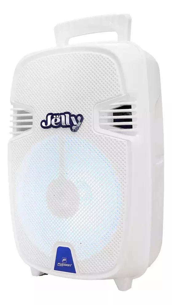 Bafle Amplificado 8 Pulgadas 15000 W Fussion Color Blanco