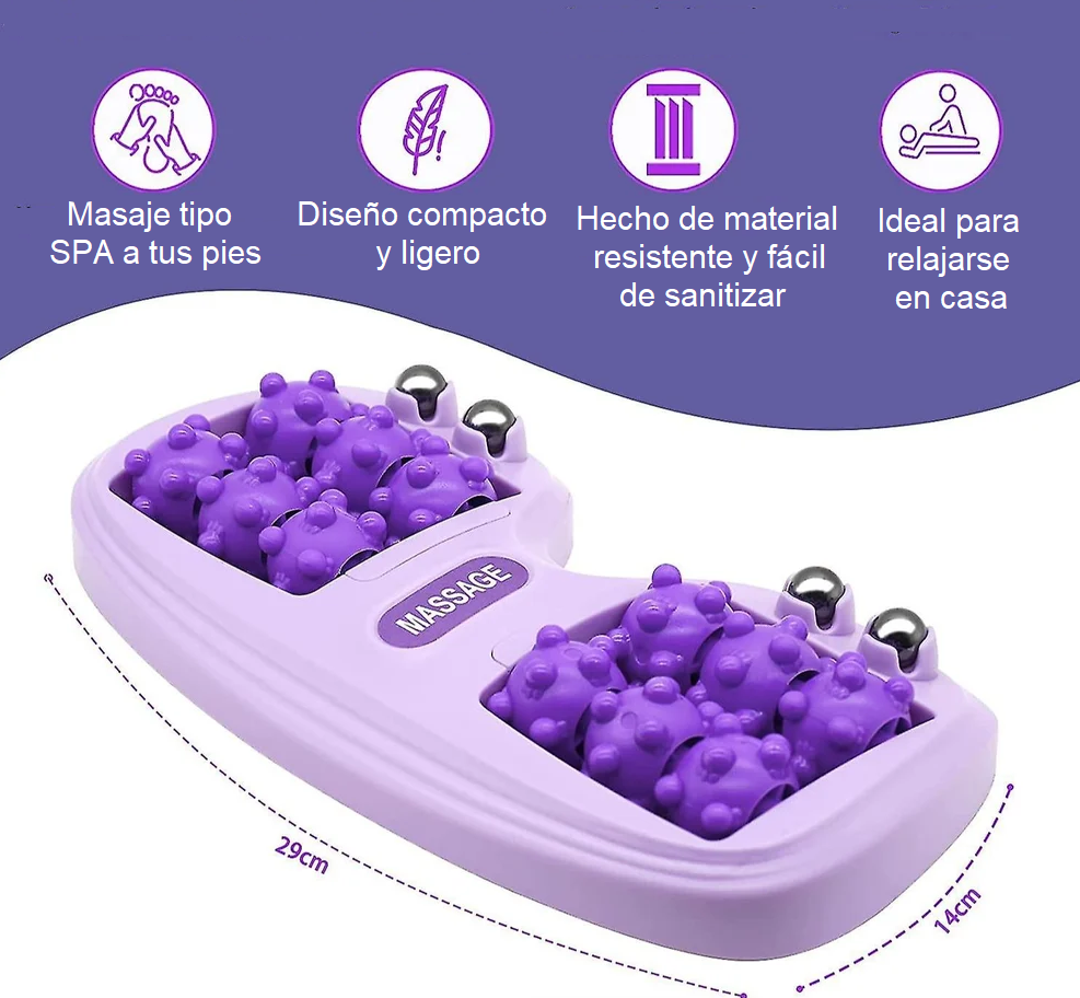 Masajeador Manual de Pies con Terapia Magnética