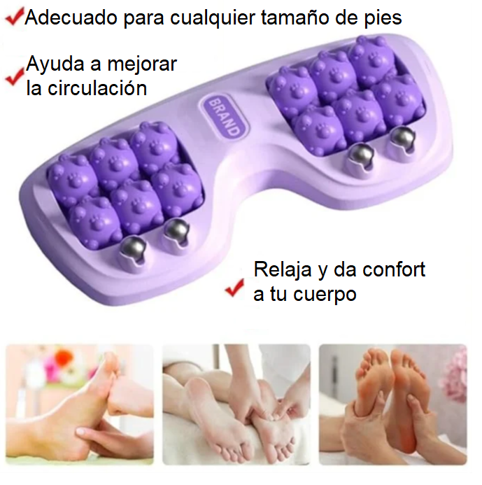 Masajeador Manual de Pies con Terapia Magnética
