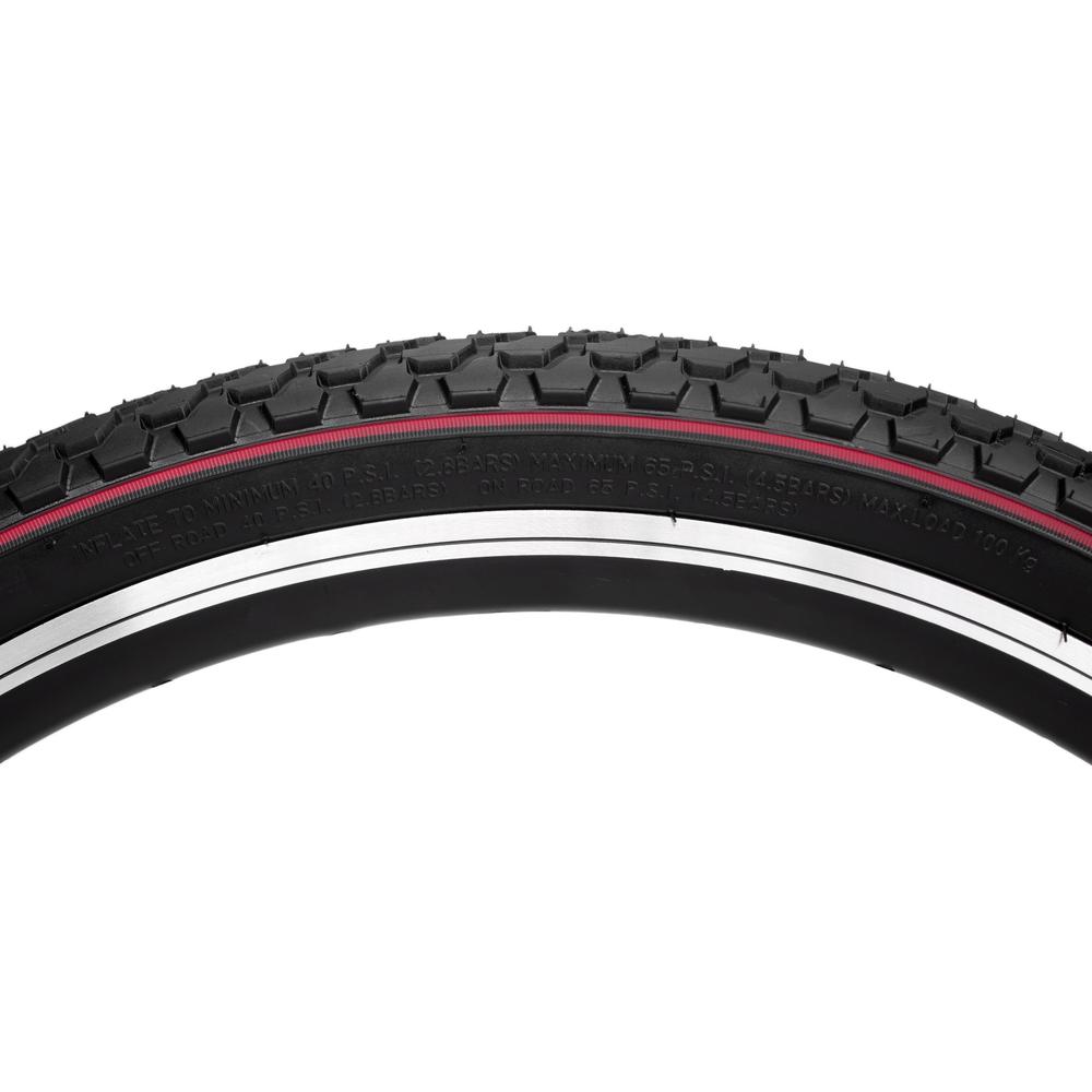 Llanta para tricarga 26 x2.125 Heavy Duty roja HY055 Nyco