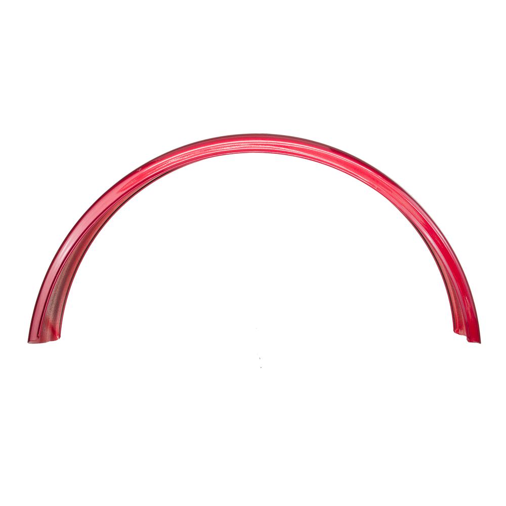Salpicadera lateral roja para tricarga sin varillas