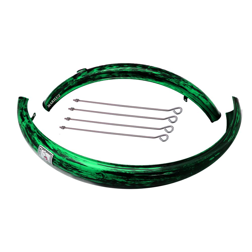Salpicadera 20 x 1-3/8 salpicado verde Mariluz