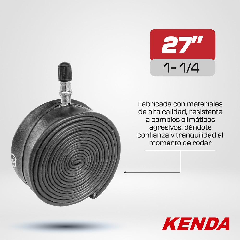 Camara para bicicleta R27 x1-1/4 33mm 550L Kenda