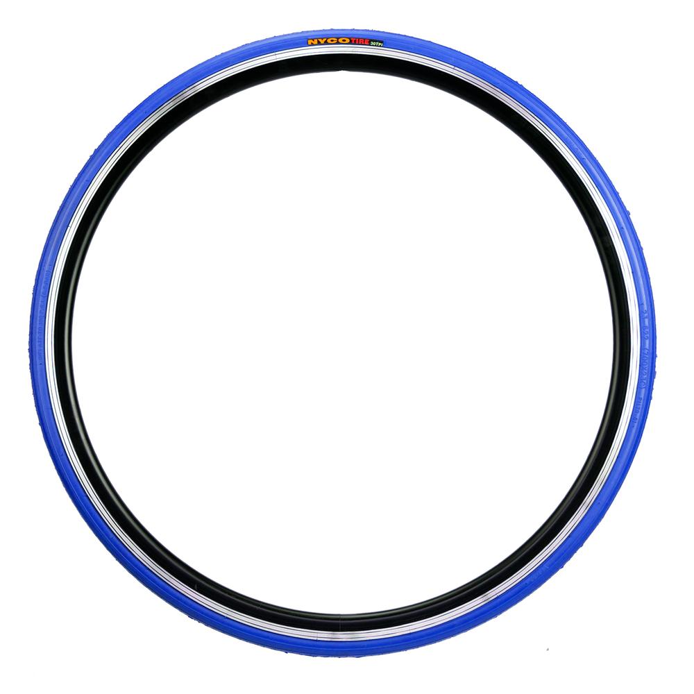 Llanta para bicicleta R700 x23 azul HY031 Nyco