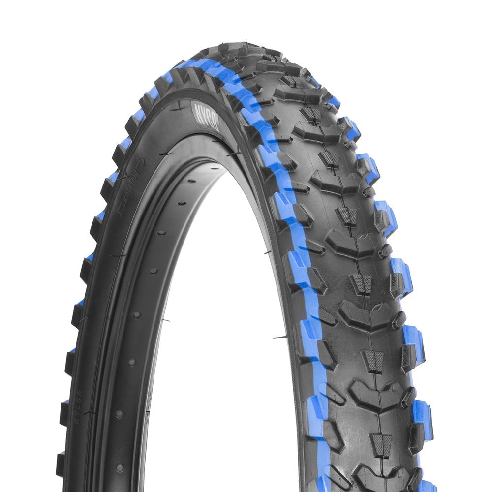 Llanta para bicicleta R20 x2.125 doble linea azul HY111 Nyco