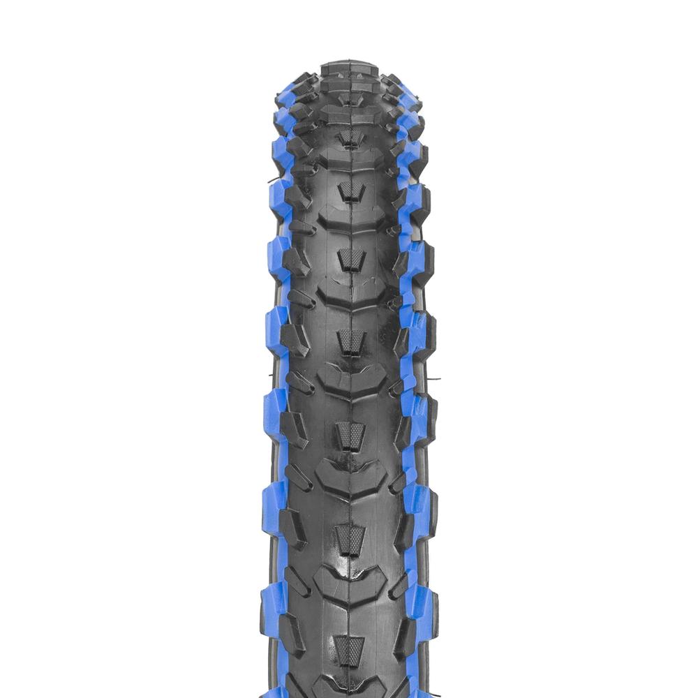 Llanta para bicicleta R20 x2.125 doble linea azul HY111 Nyco