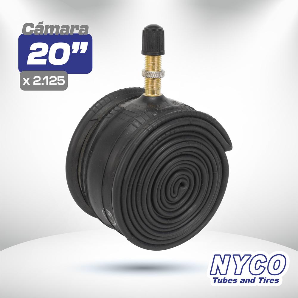 Camara de Bicicleta 20 x 2.125 Americana Reforzada Nyco