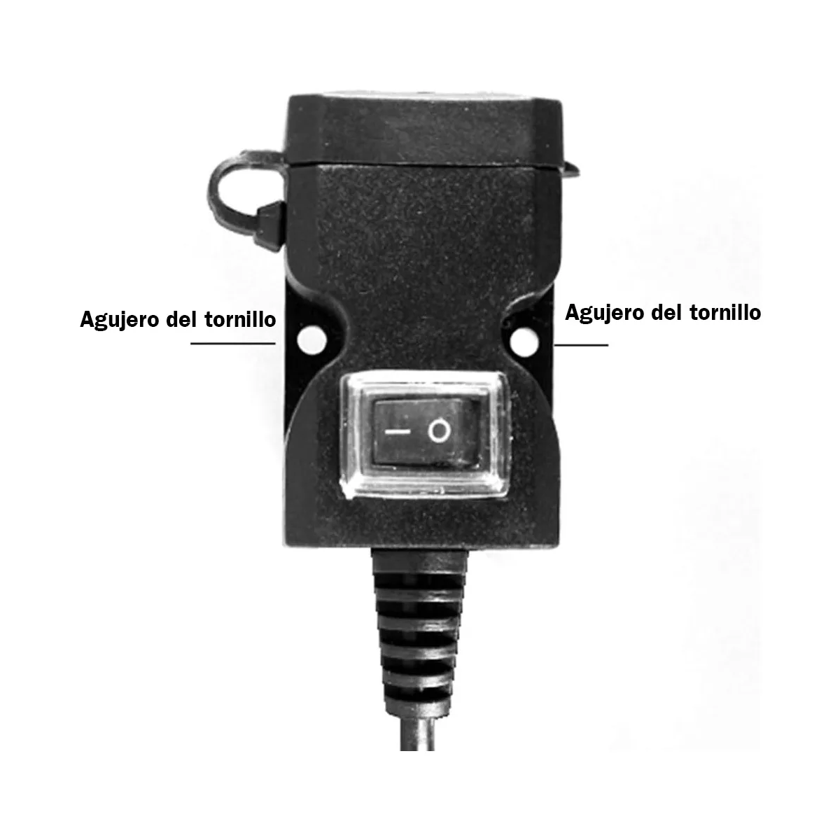 Cargador Doble Usb Para Motocicleta Celular Gps Carga Rápida