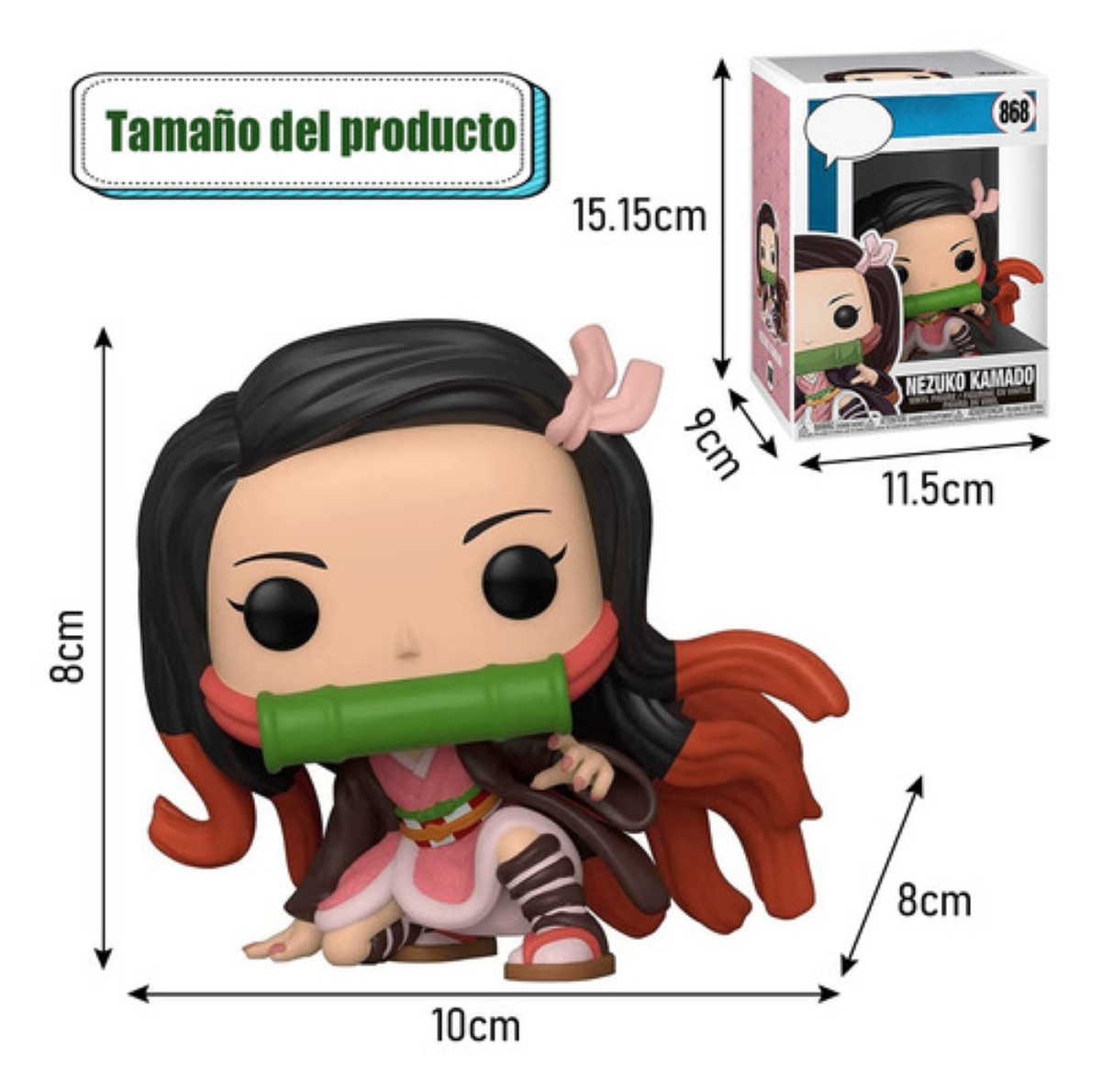 Juguete De Figura De Acción Nezuko 