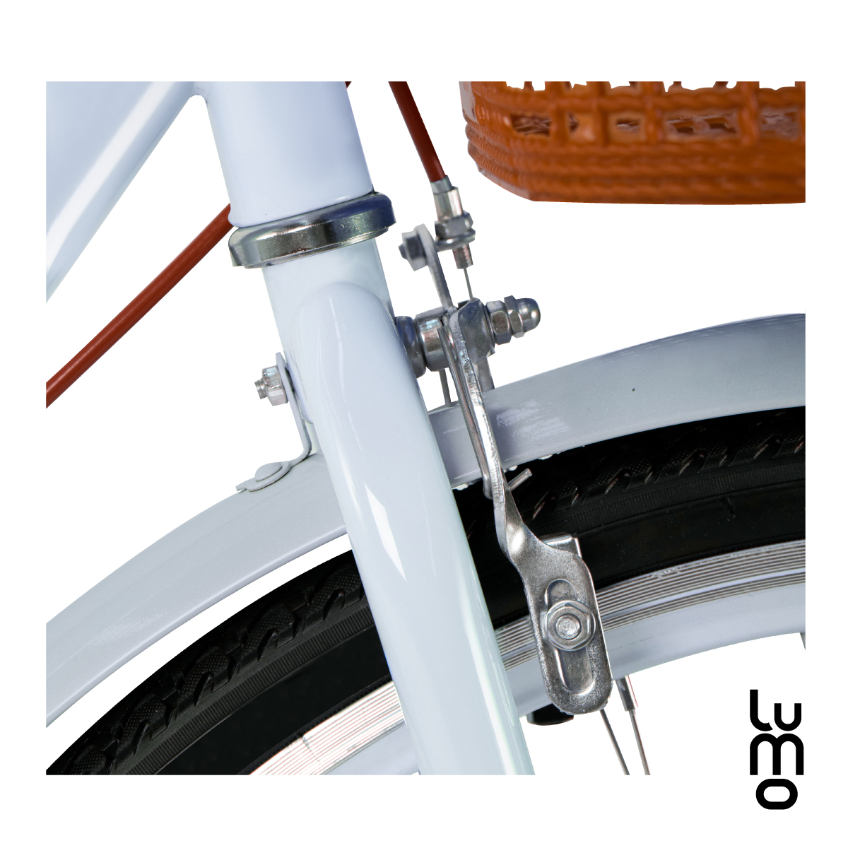 Bicicleta Urbana De Paseo R26 Doble Freno Vintage Canastilla