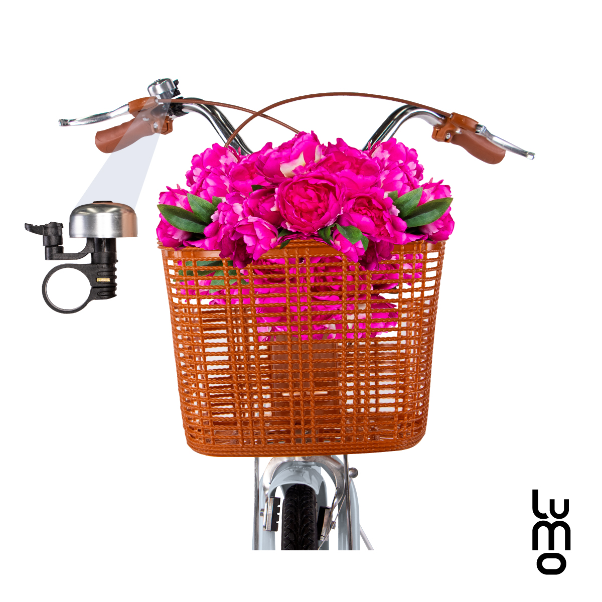 Bicicleta Urbana De Paseo R26 Doble Freno Vintage Canastilla