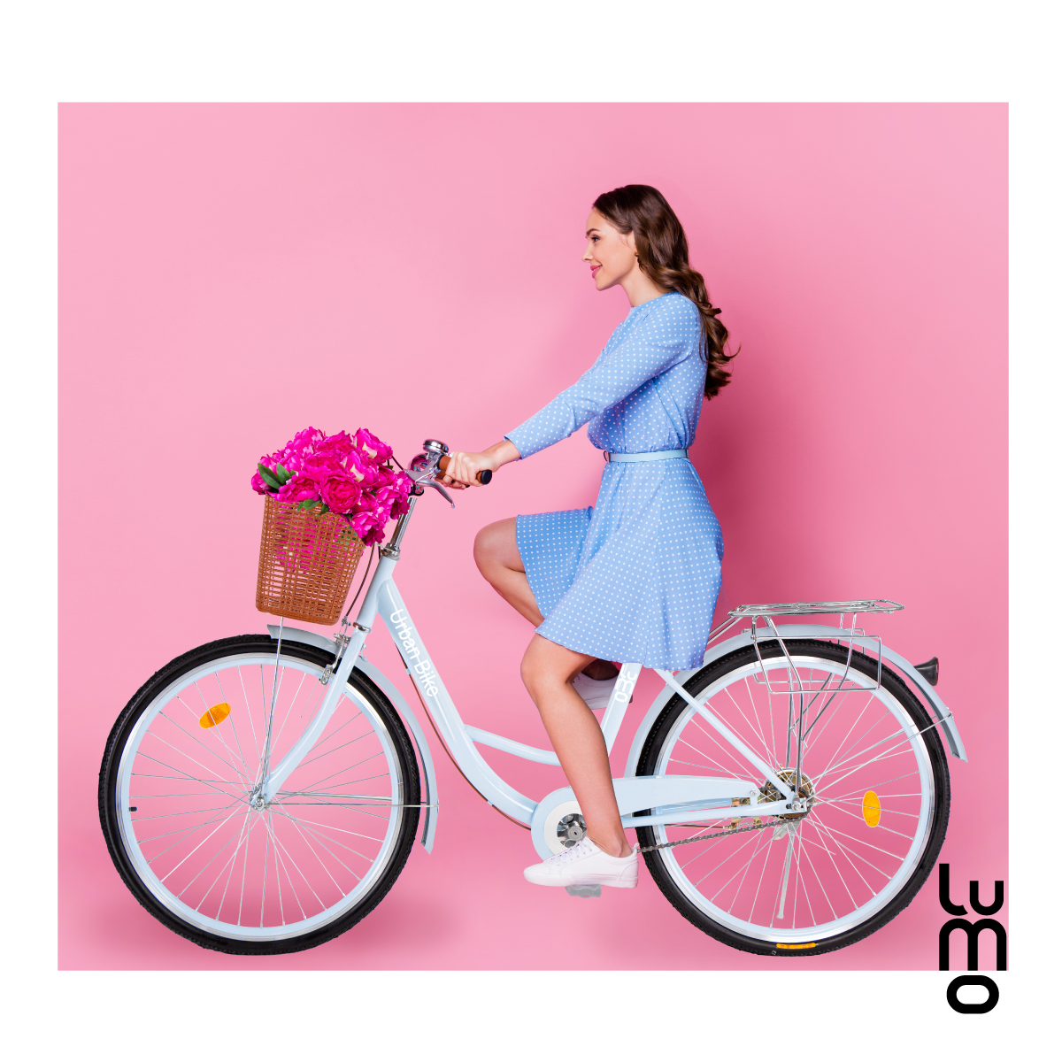 Bicicleta Urbana De Paseo R26 Doble Freno Vintage Canastilla