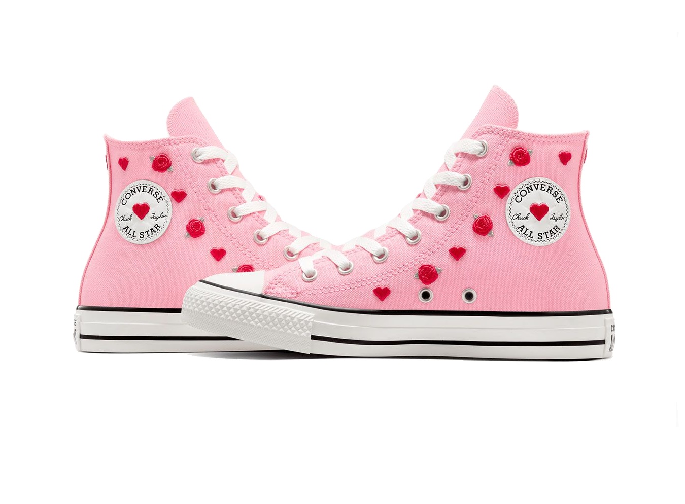 Tenis Converse San Valentin Chuck Taylor All Star Rosas Mujer Original A12624C