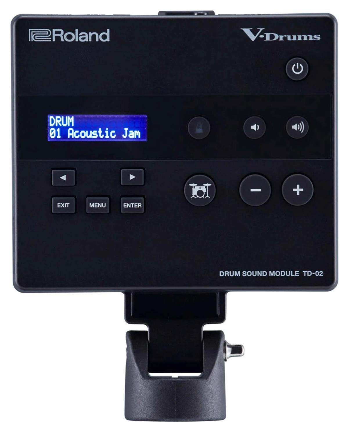 Roland V-Drums TD-02K Batería Eléctrica 6 Pads y Pedales