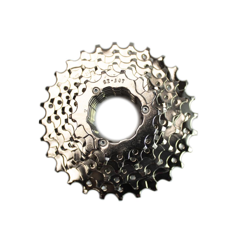 Cassette 7pasos 12-28 Cromada Indexado Fw-6107