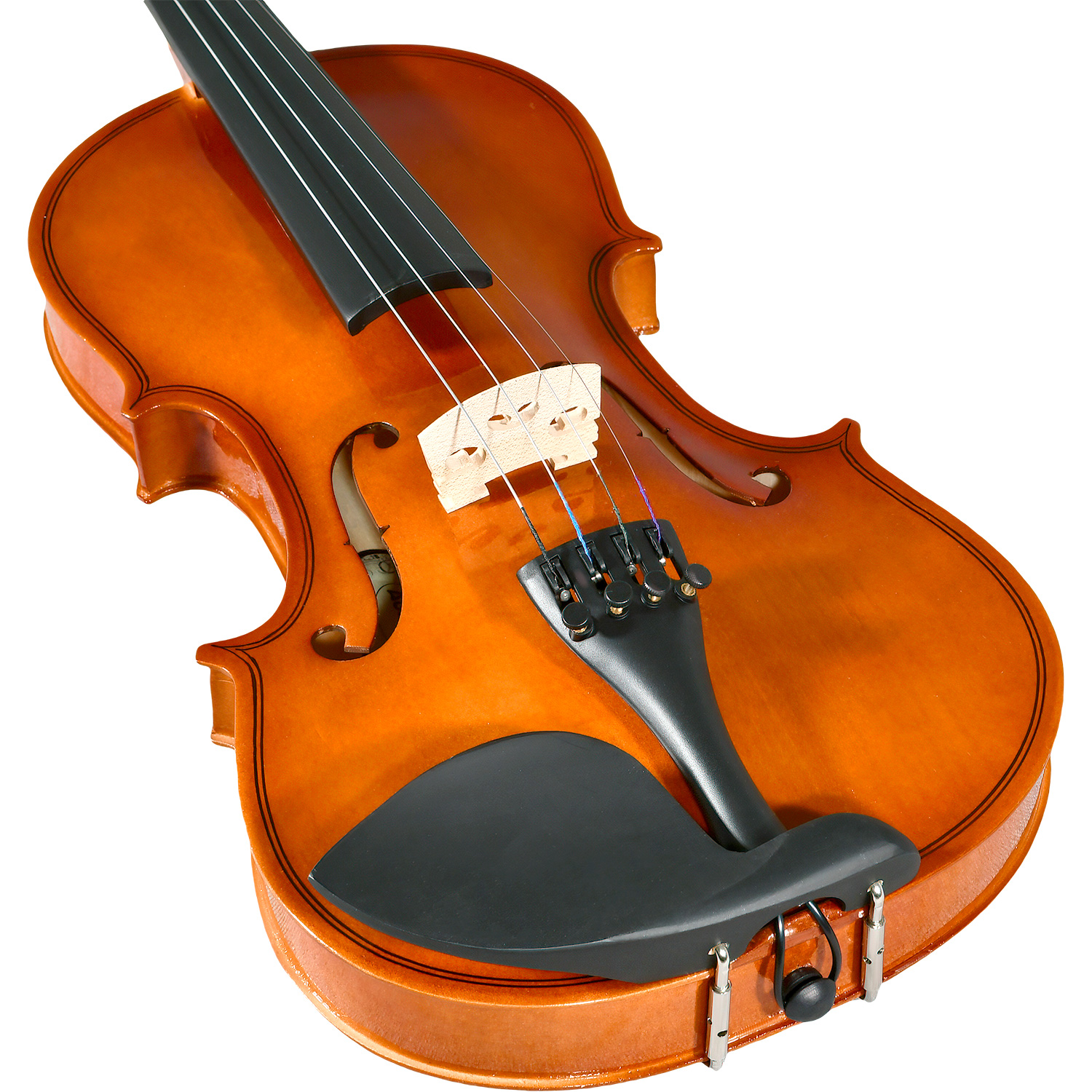 Violin Acustico 4/4 Profesional Madera Fina Cafe con Estuche Brea