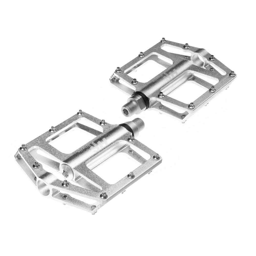 Pedales para bicicleta BMX 1/2 aluminio plata ALNC-549 HS