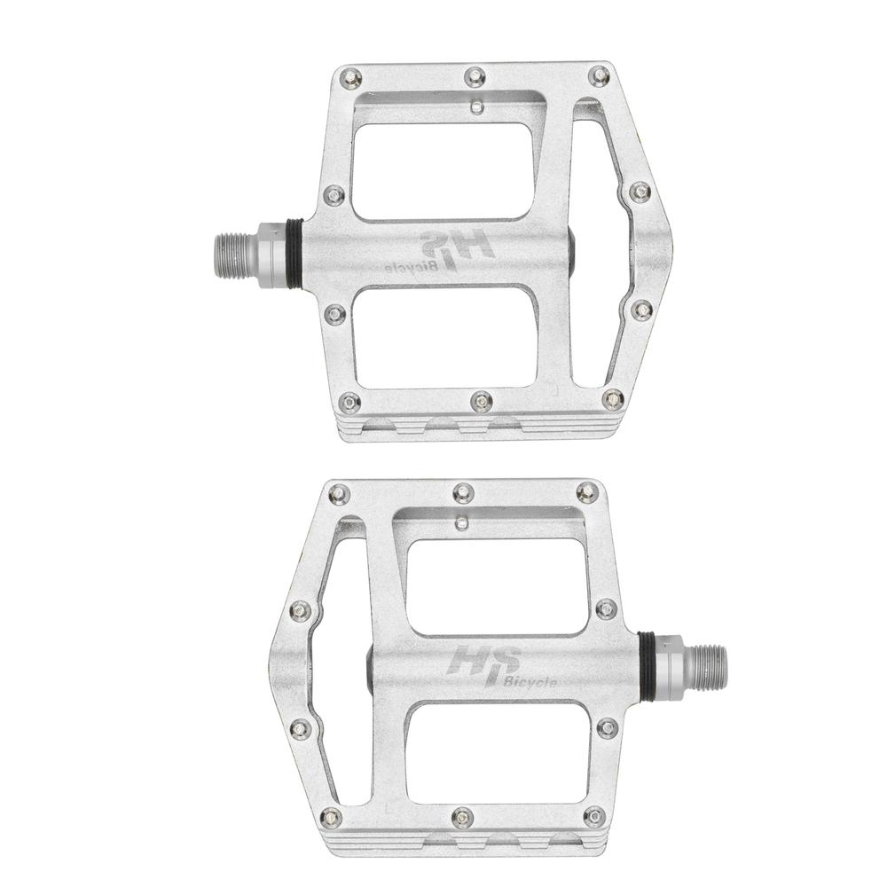 Pedales para bicicleta BMX 1/2 aluminio plata ALNC-549 HS