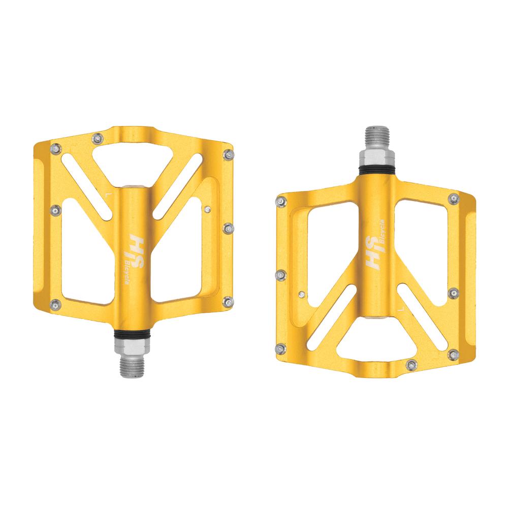 Pedales para bicicleta BMX 1/2 aluminio naranja ALNC-827 HS
