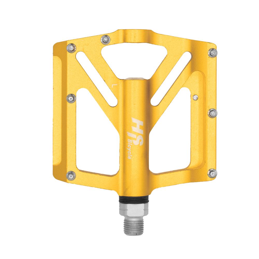 Pedales para bicicleta BMX 1/2 aluminio naranja ALNC-827 HS
