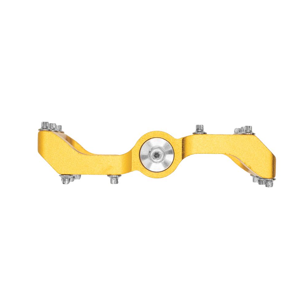 Pedales para bicicleta BMX 1/2 aluminio naranja ALNC-827 HS